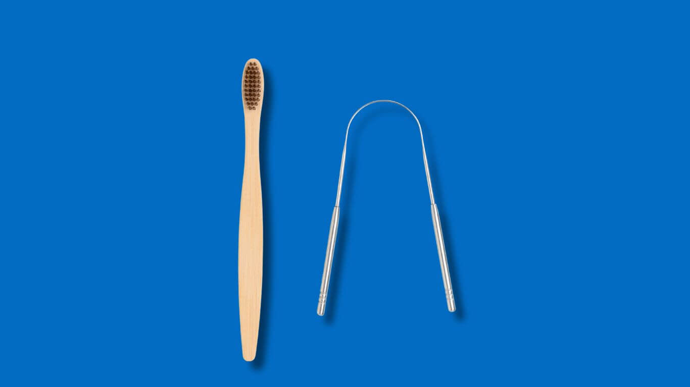 Tongue Scraping vs. Brushing