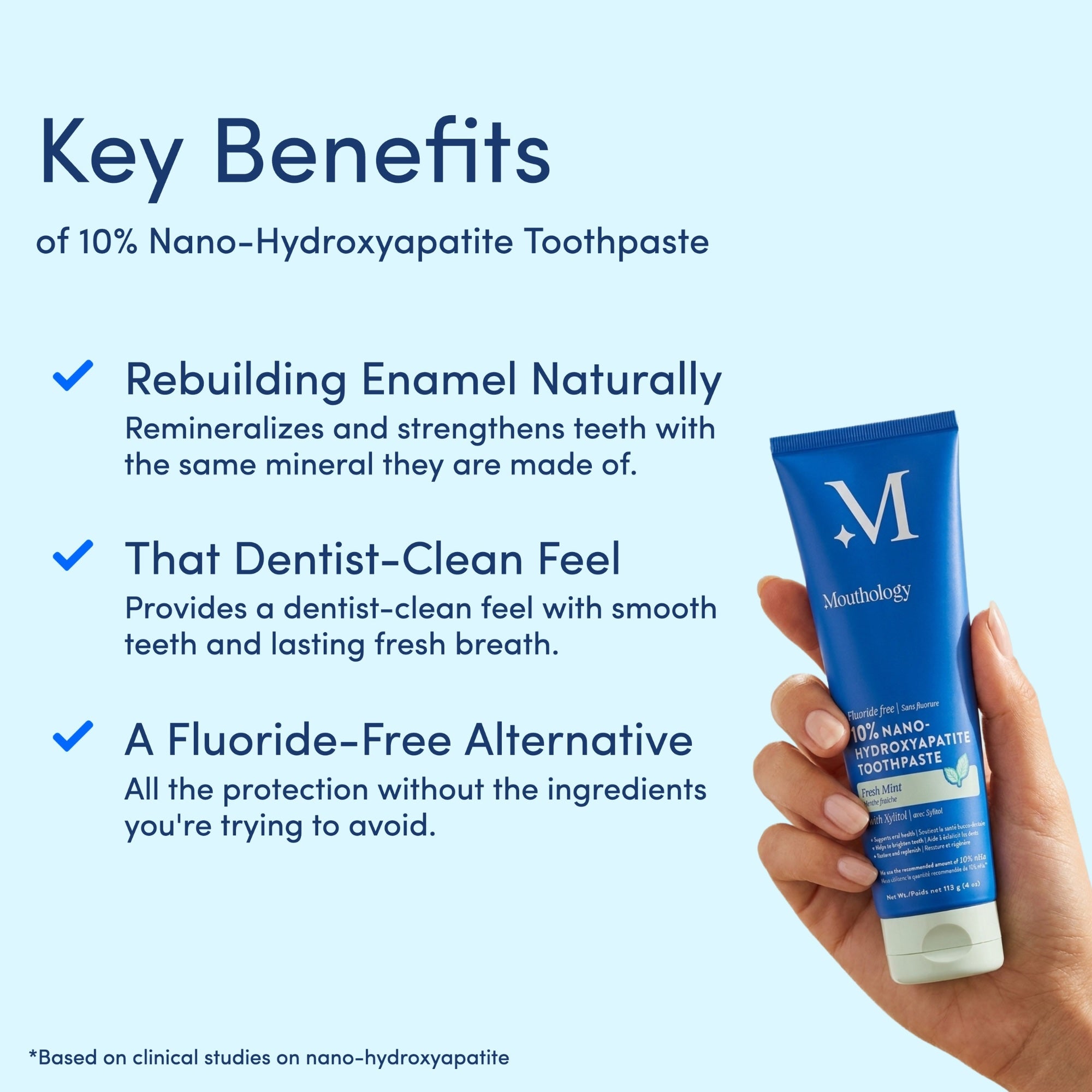 10% Nano-Hydroxyapatite Toothpaste