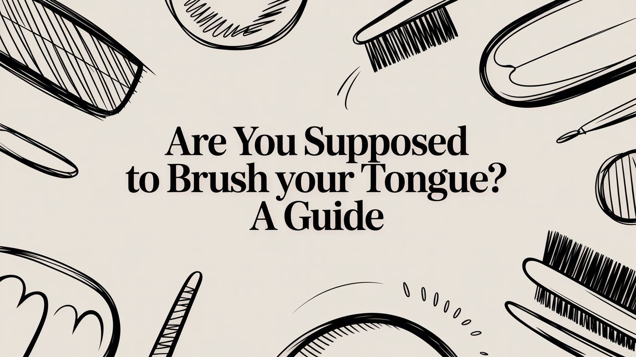Are You Supposed to Brush Your Tongue? A Guide