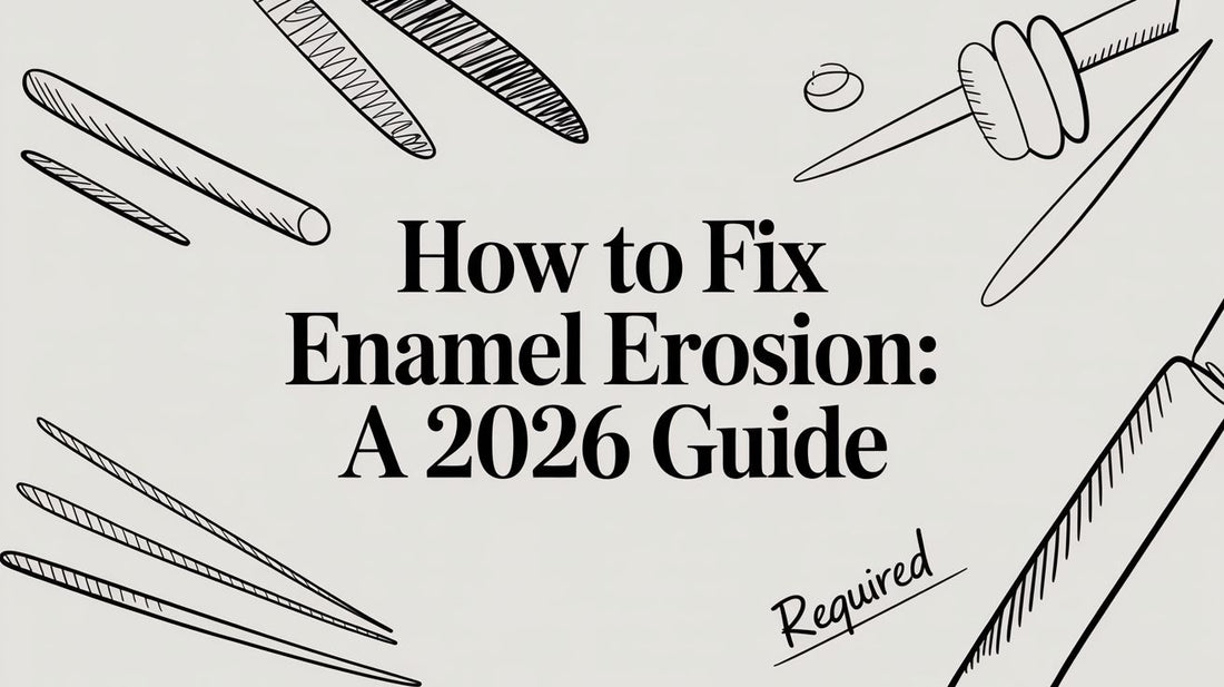 How to Fix Enamel Erosion: A 2026 Guide
