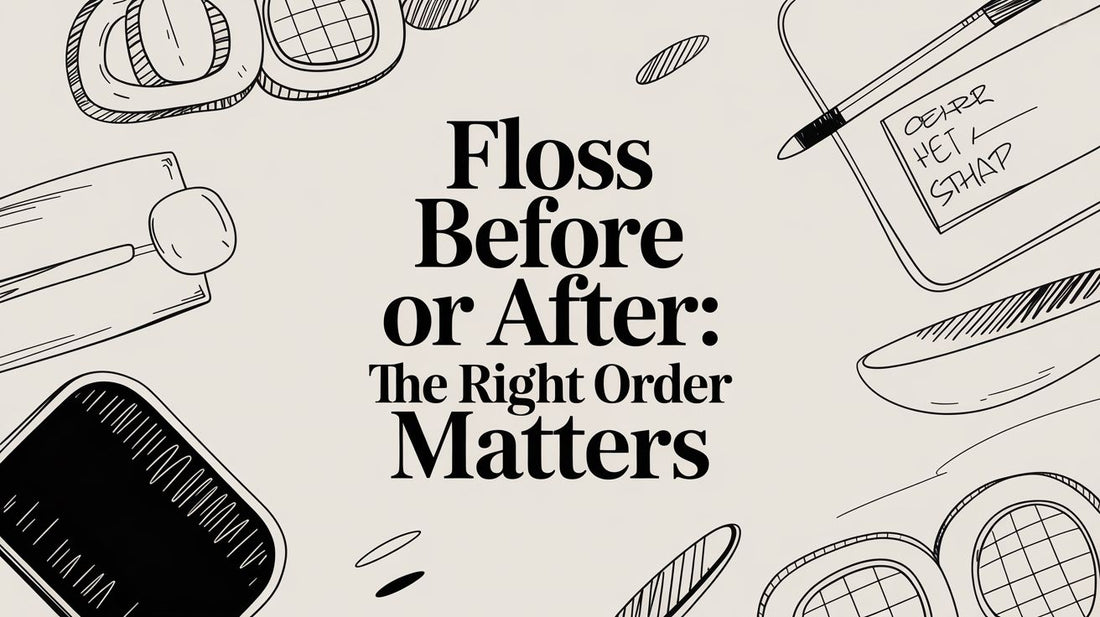 Floss Before or After: The Right Order Matters