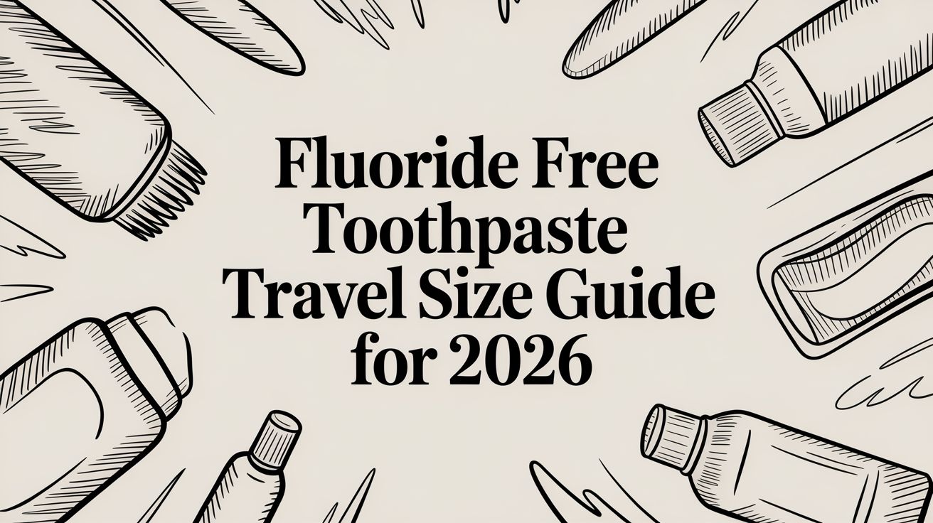 Fluoride Free Toothpaste Travel Size Guide for 2026