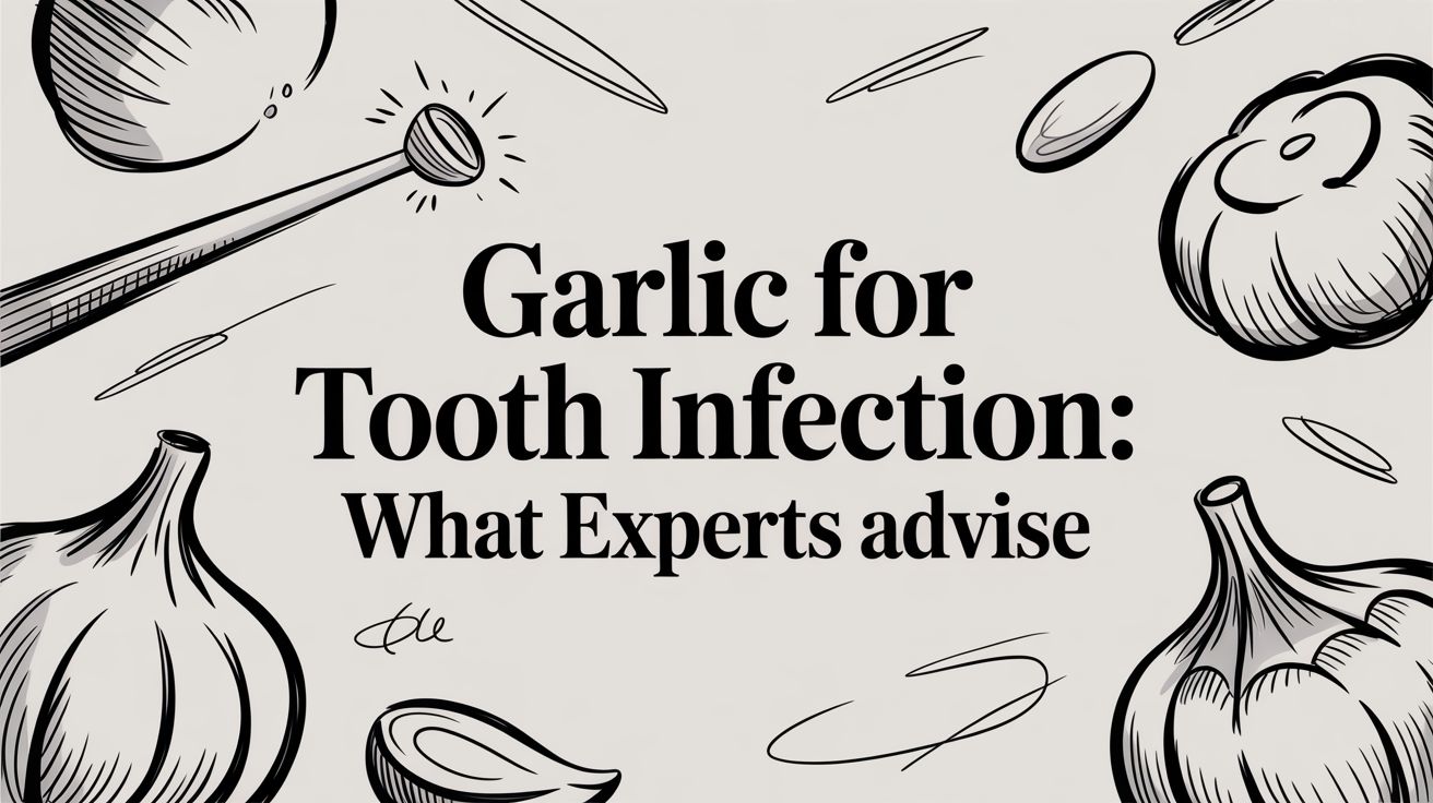 Garlic for Tooth Infection: What Experts Advise