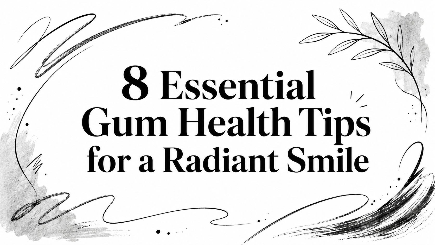 8 Essential Gum Health Tips for a Radiant Smile