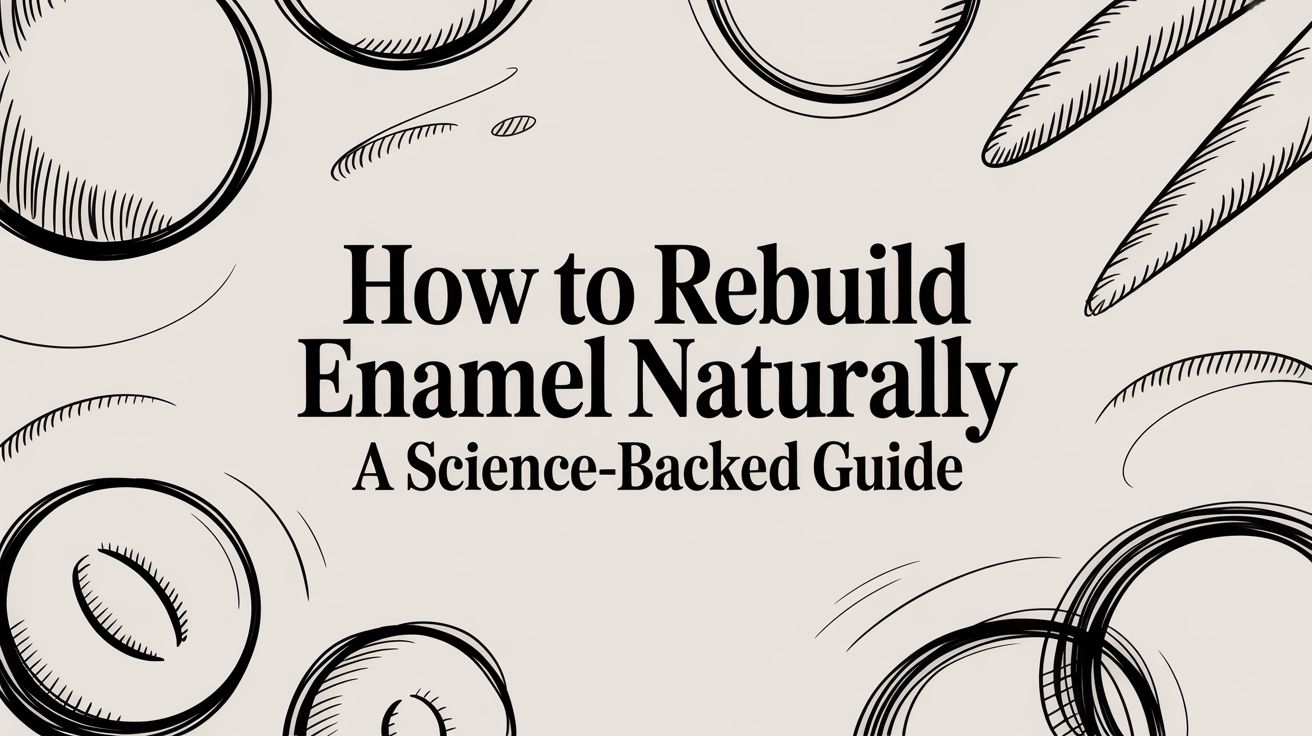 How to Rebuild Enamel Naturally: A Science-Backed Guide