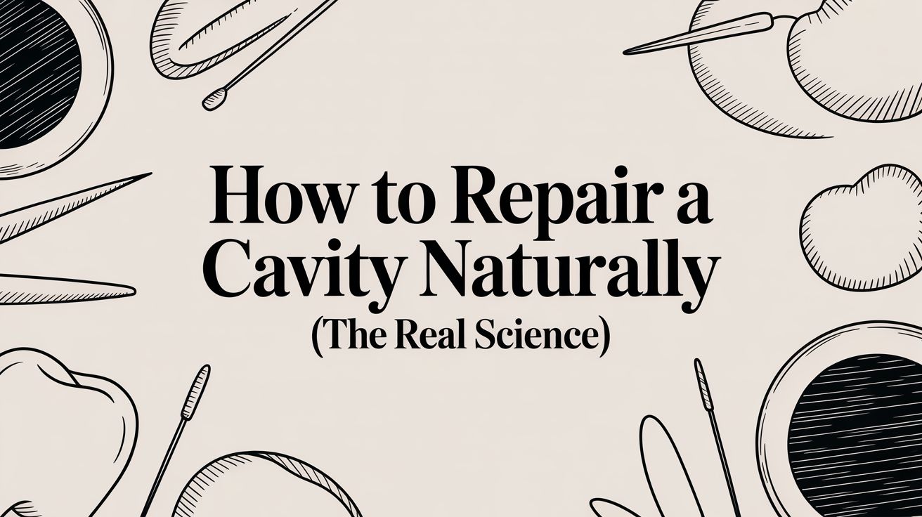 How to Repair a Cavity Naturally (The Real Science)