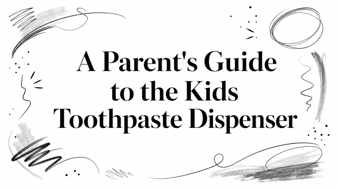 A Parent's Guide to the Kids Toothpaste Dispenser