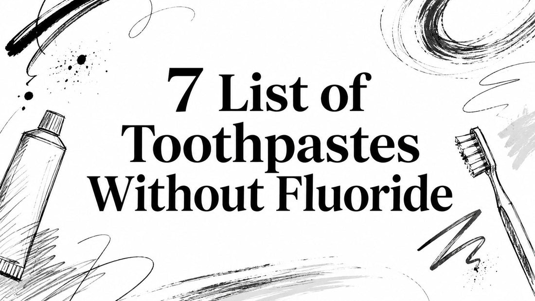 7 List of Toothpastes Without Fluoride