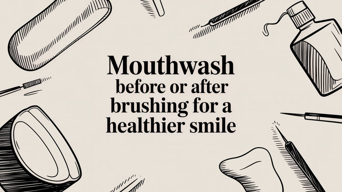 Mouthwash Before Or After Brushing: The Definitive Guide for a Healthier Smile