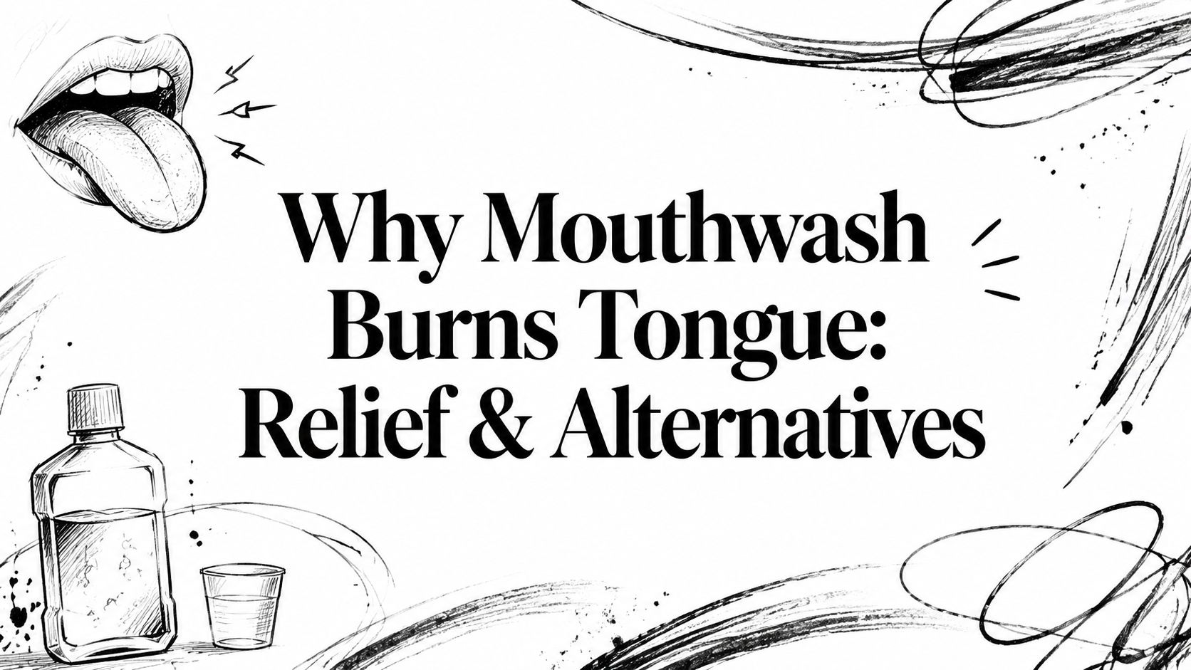 Why Mouthwash Burns Tongue: Relief & Alternatives