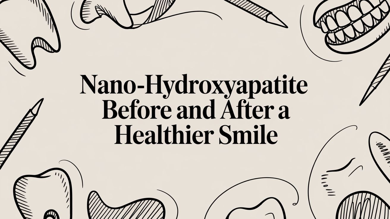 Nano-Hydroxyapatite Before and After: A Guide to a Healthier Smile