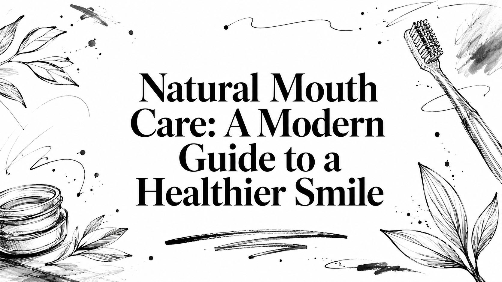 Natural Mouth Care: A Modern Guide to a Healthier Smile