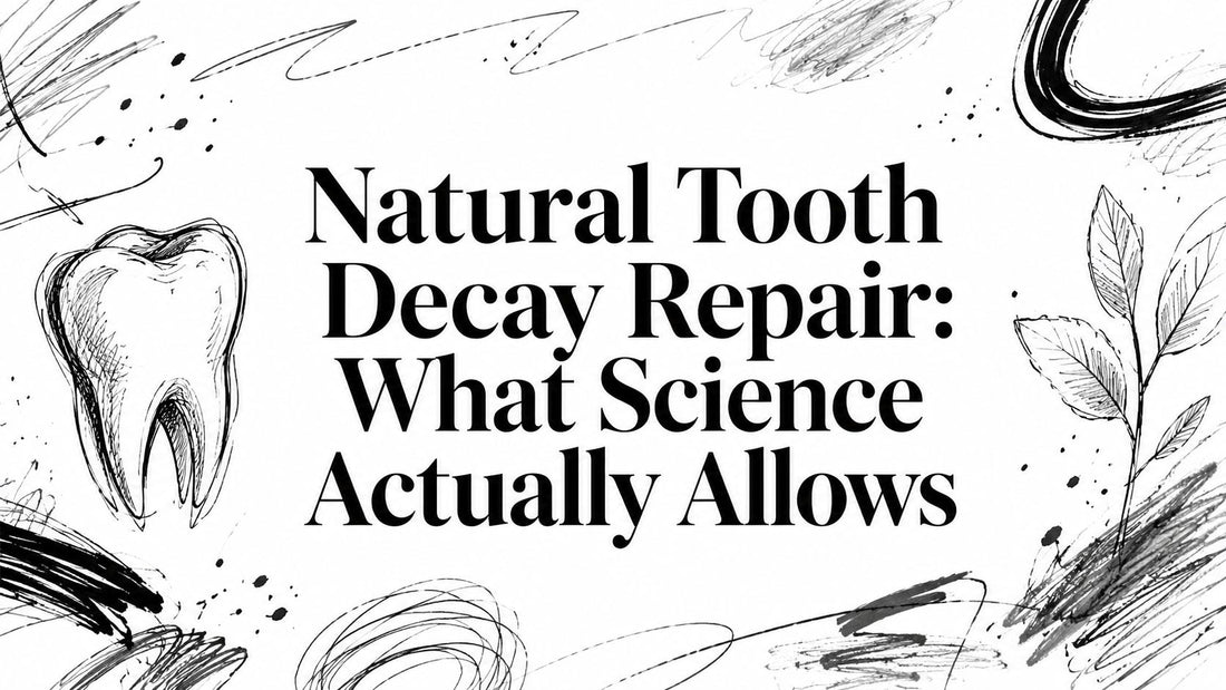 Natural Tooth Decay Repair: What Science Actually Allows