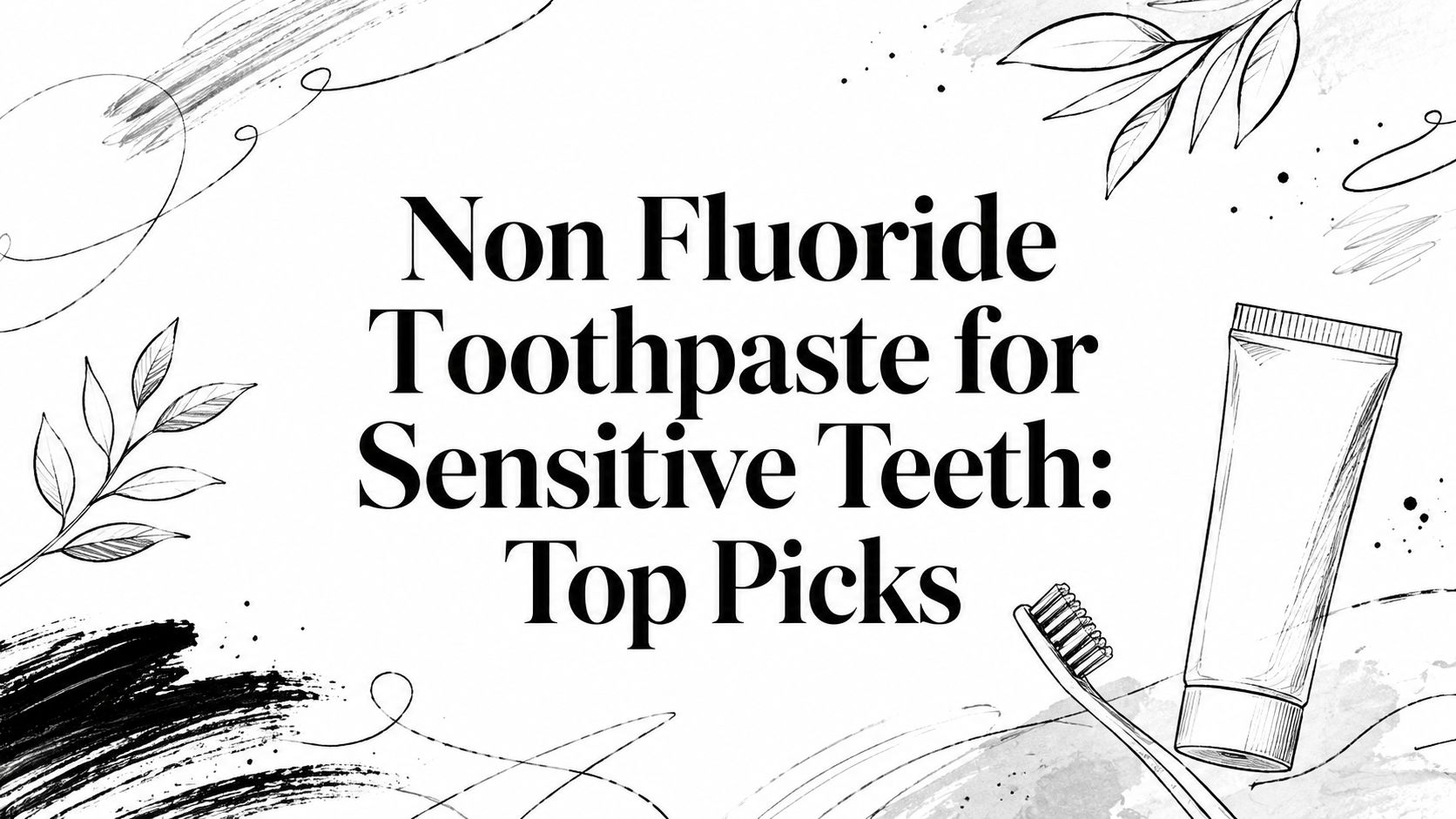 Non Fluoride Toothpaste for Sensitive Teeth: Top Picks