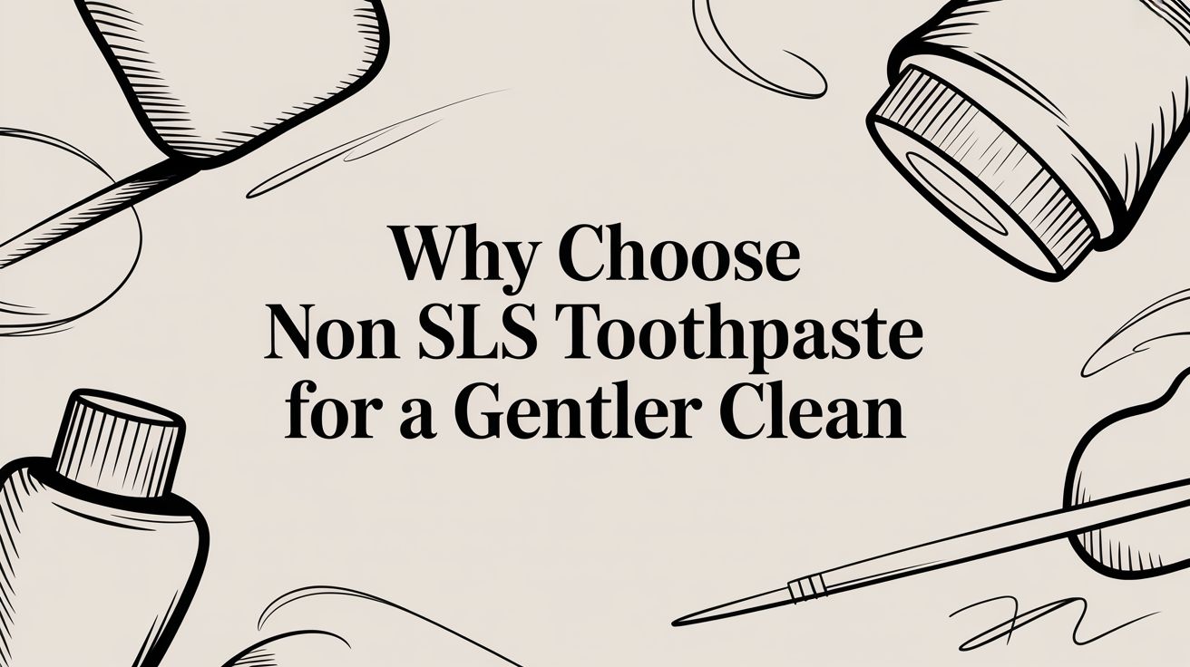 Why Choose Non SLS Toothpaste for a Gentler Clean