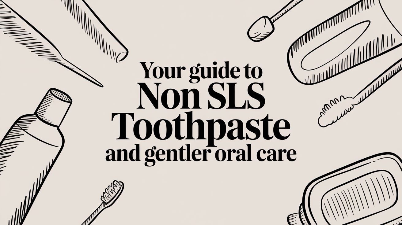 Your Guide to Non SLS Toothpaste and Gentler Oral Care