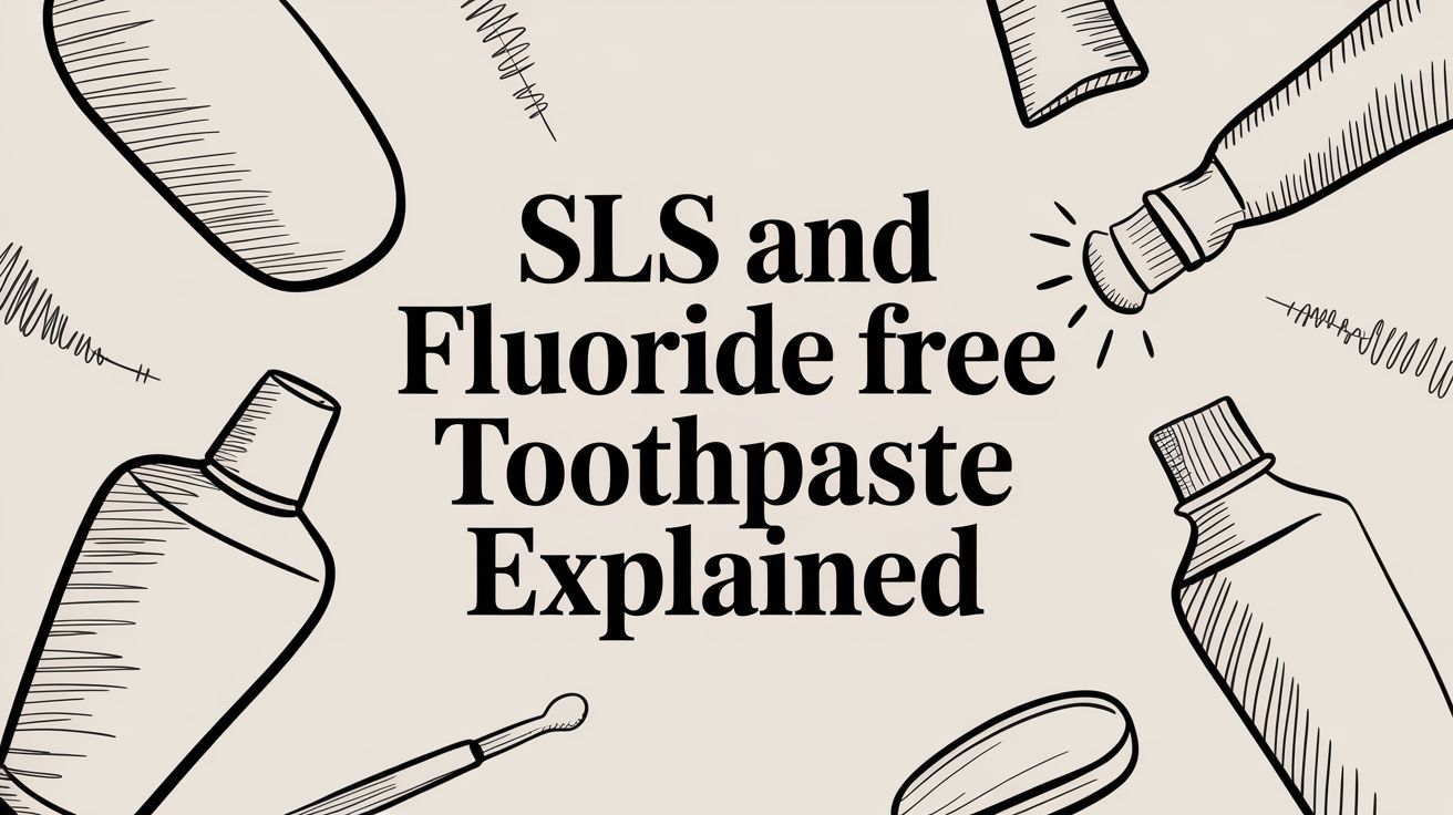 SLS and Fluoride Free Toothpaste Explained
