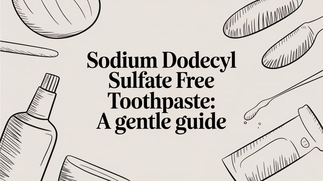 Sodium Dodecyl Sulfate Free Toothpaste: A Gentle Guide