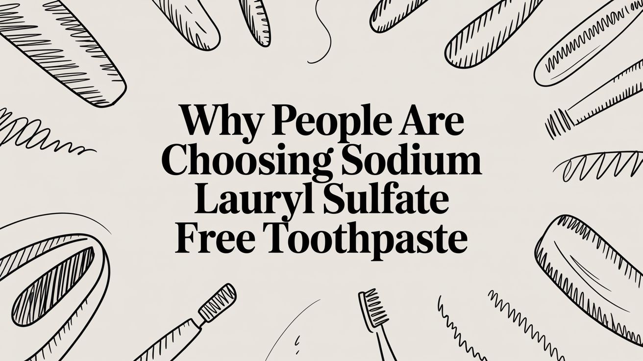 Why People Are Choosing Sodium Lauryl Sulfate Free Toothpaste