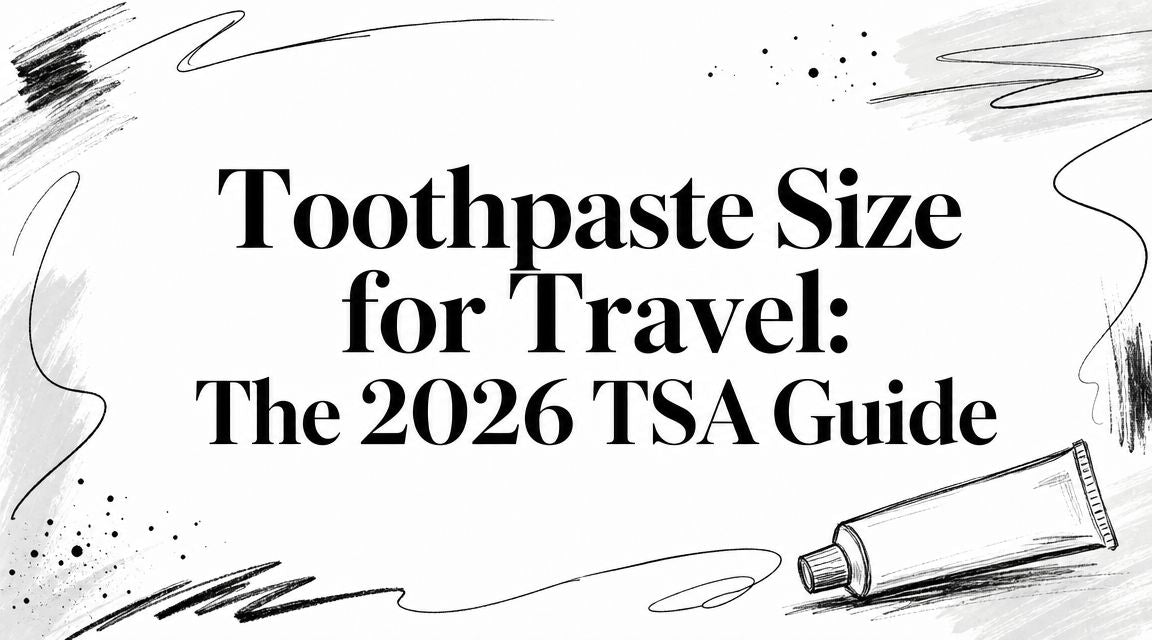Toothpaste Size for Travel: The 2026 TSA Guide