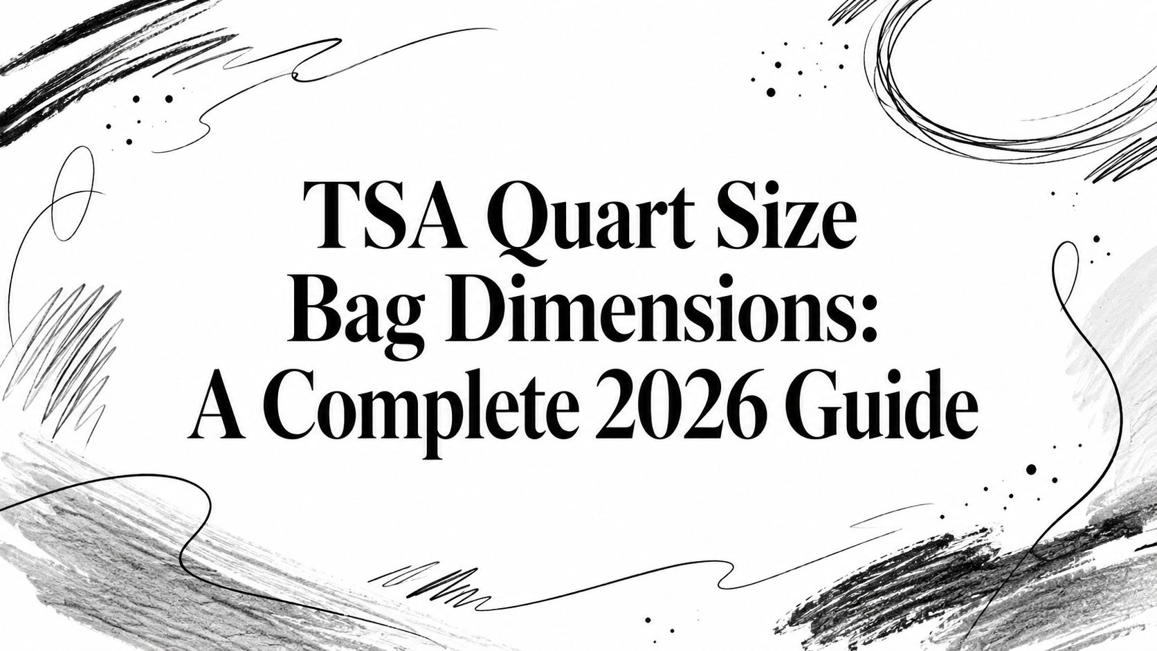 TSA Quart Size Bag Dimensions: A Complete 2026 Guide