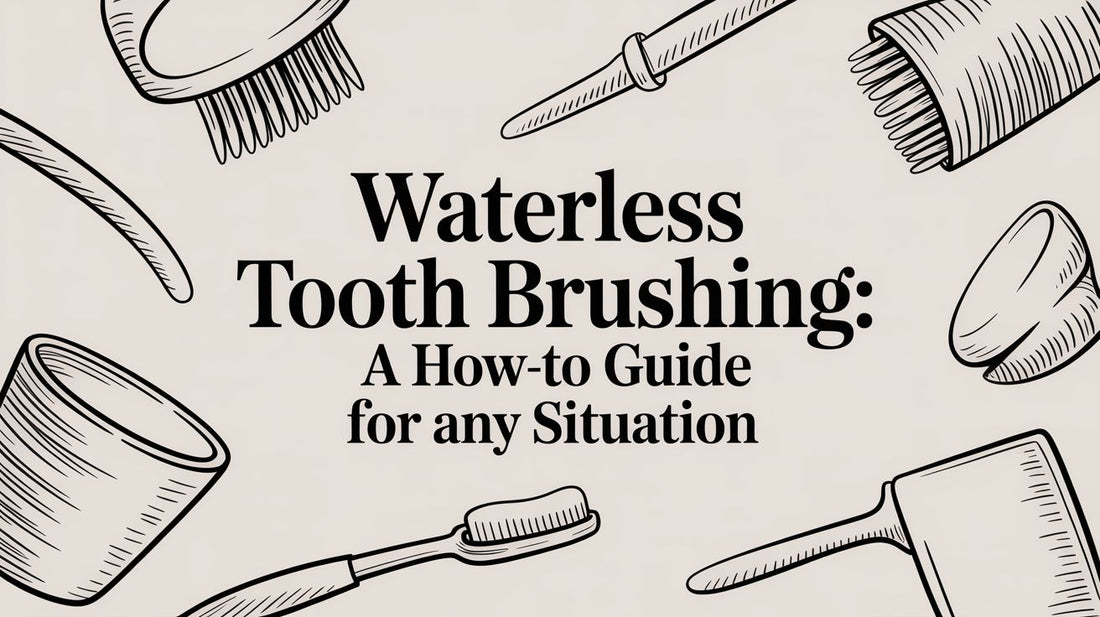 Waterless Tooth Brushing: A How-To Guide for Any Situation