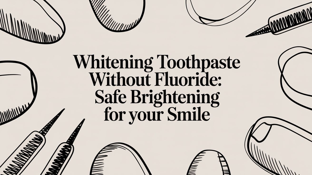 Whitening Toothpaste Without Fluoride: Brightening Your Smile Mindfully
