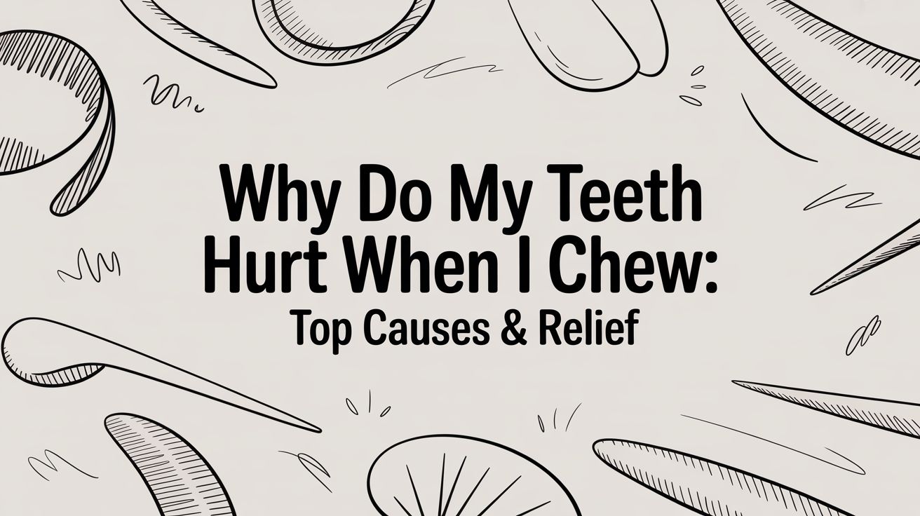 Why Do My Teeth Hurt When I Chew: Top Causes & Relief