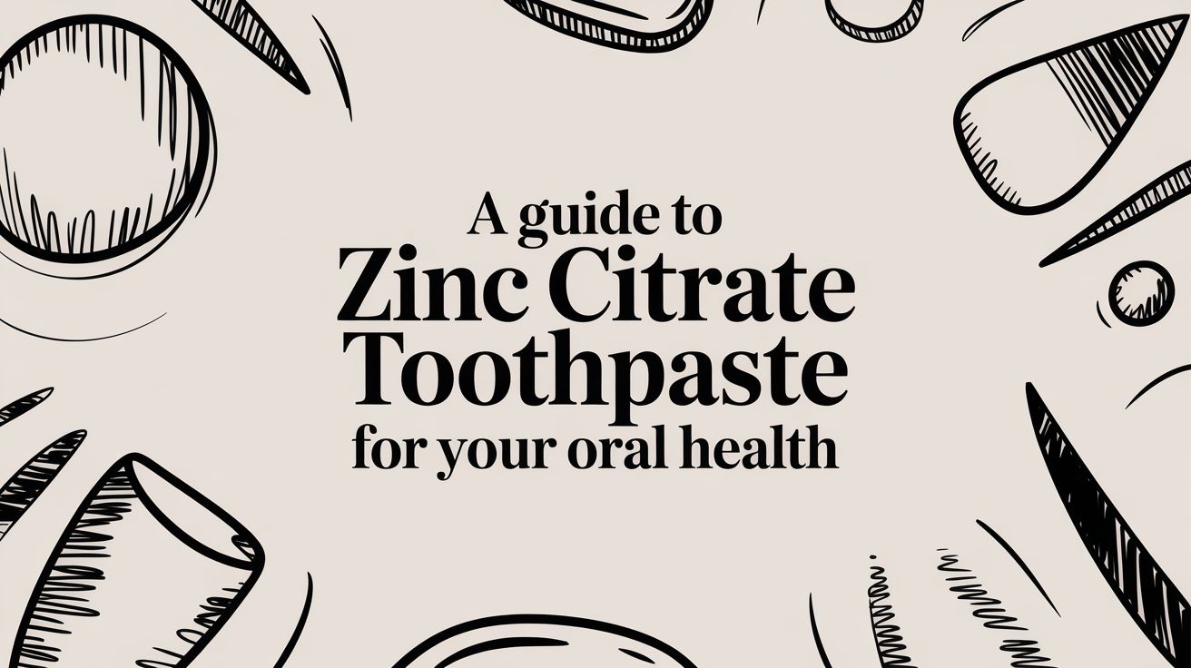 A Guide to Zinc Citrate Toothpaste for Your Oral Health