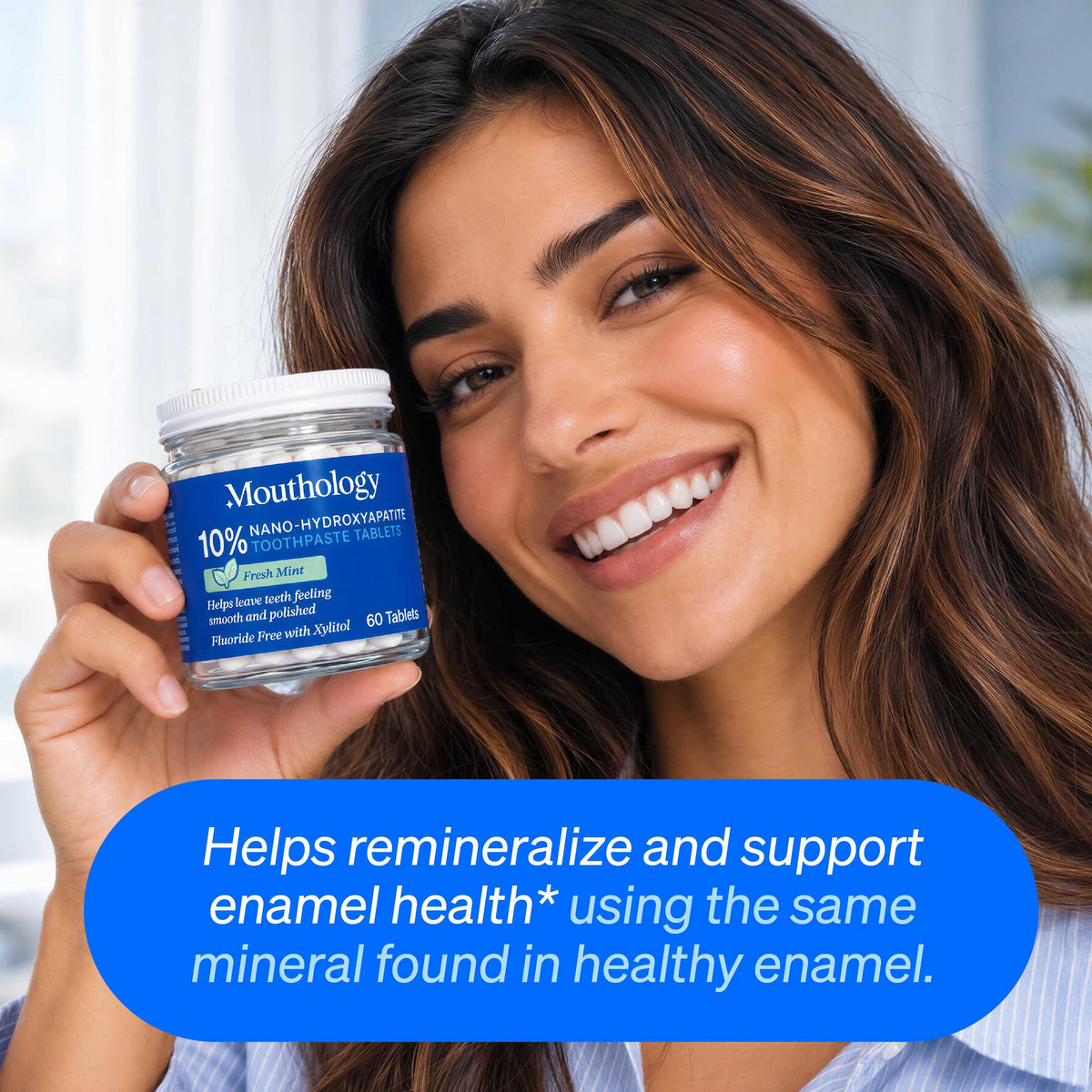 10% Nano-Hydroxyapatite Toothpaste Tablets