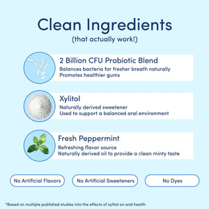 Oral Probiotic Mints