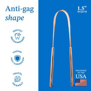 Copper Tongue Scraper