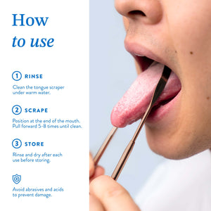 Copper Tongue Scraper