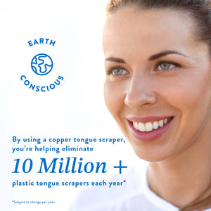 Copper Tongue Scraper