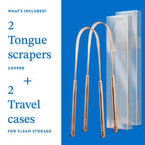 Copper Tongue Scraper