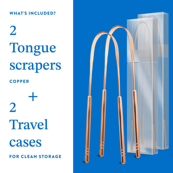Copper Tongue Scraper