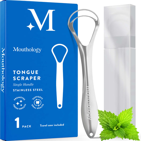 Single Handle Tongue Scraper 1-Pack (WS)