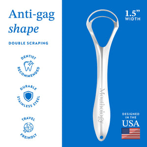 Single Handle Tongue Scraper 1-Pack (WS)
