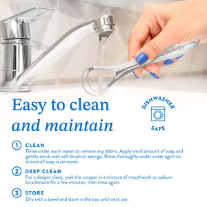 Single Handle Tongue Scraper